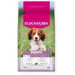 Kuiv koeratoit EUKANUBA Puppy & Junior Small/Medium Lamb & Rice 3 kg &mdash; t&auml;isv&auml;&auml;rtuslik s&ouml;&ouml;t noortele v&auml;ikest/keskmist t&otilde;ugu koertele