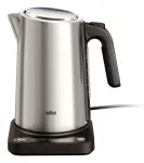 Braun WK 5205 BK elektriline veekeetja 1,7 L 2200 W must, roostevaba teras
