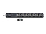 brennenstuhl Primera-Tec Comfort Switch Plus - &Uuml;berspannungsschutz - Wechselstrom 250 V - 3500 Watt - Ausgangsbuchsen: 7 - 2,0m - Deutschland - Schwar