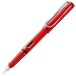 Lamy Safari t&auml;itesulepea punane peen nib 1205252
