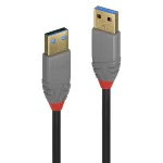 USB-kaabel Lindy 5m USB 3.2 Type A kaabel 5Gbps Anthra Line