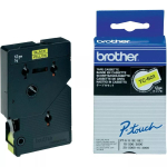 M&auml;rgistuslint Brother TC601 12mm must kollasel taustal