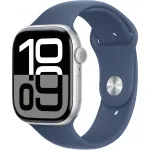Apple Watch Series 10 GPS 46mm h&otilde;bedane alumiiniumkorpus Denim rihmaga
