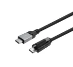 Vivolink PROUSBCMMS4 kruvikinnitusega USB-C &ndash; USB-C kaabel, 4 m