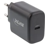 InLine USB PD toiteplokk, GaN laadija, &uuml;ks USB-C, toiteedastus, 65 W