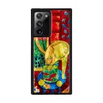 Telefonikott iKins Samsung Galaxy Note 20 Ultra jaoks &mdash; kassi disain punane kala