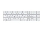 Klaviatuur Apple Magic MXK73D/A Universal USB + Bluetooth QWERTZ saksa valge