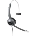 Cisco 521 Wired Single - Peakomplekt - On-Ear - Juhtmega - 3,5 mm pistik (CP-HS-W-521-USB=)