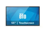 Elo 5554L, 138,6 cm (54,6''), projitseeritud mahtuvuslik, 4K, USB-C, Ethernet, komplekt, must puuteekraan (16:9), 138,6 cm (54,6''), projitseeritud mahtuvuslik, mitmikpuudutus (40 punkti), resolutsio