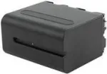 ANSMANN - Battery Li-Ion 6600 mAh 48,8 Wh - Must - Sony HVR-V1P, Z1J, Z7J, NXCAM HXR-NX100, NX5R, NEX-FS100, FS700, XDCAM PXW-Z150 (1400-0078) jaoks
