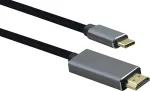 Kaabel helos Anschlusskabel USB 3.1 USB-C HDMI-le 1,8 m &mdash; must