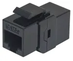 Intellinet Inline-pistikupesa, Cat5e, UTP, Keystone t&uuml;&uuml;p, 8P8C emane kuni 8P8C emane, must