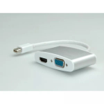 Adapter Mini DisplayPort - HDMI/VGA ROLINE 12.03.3161