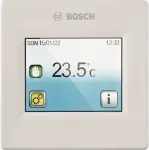 Ruumitemperatuuri regulaator Bosch C-IR 20 (mudel 7738343177) &mdash; seinale paigaldatav termostaat k&uuml;ttes&uuml;steemidele