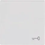 BJ 2520 TR-84 Wippe m.Aufdruck studiowei&szlig; solo Abdeckung (2CKA001751A3199)