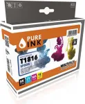 Pure Ink 170745990008 Druckerpatrone 4 St&uuml;ck(e) Kompatibel Hohe (XL-) Ausbeute Schwarz - Cyan - Magenta - Gelb (EPST1816MP4)