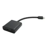 VALUE - Video- / Audio-adapter - DisplayPort / HDMI - Mini DisplayPort (M) - HDMI, 19-kontaktiline (W) - (DisplayPort 1.2) - Must