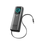 CANYON OnPower 265 sisseehitatud kaabliga toitepank 20000mAh 165W alumiinium tumehall