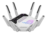 ASUS ROG Rapture GT-BE19000AI traadita ruuter 10 Gigabit Ethernet kolmeribaline (2,4 GHz / 5 GHz / 6 GHz) Valge
