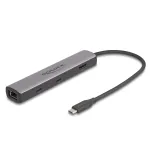 DeLOCK USB USB-C dokkimisjaam 8K HDMI USB 10 Gbps 2.5 Gigabit LAN PD 100W