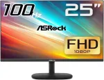 ASRock | Monitor | CL25FF | 24.5 tolli | IPS | 16:9 | 100 Hz | 1 ms | HDMI-portide arv 1 | Must