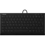 KeySonic KSK-5011ELC (DE) klaviatuur Kodu USB QWERTZ Saksa Must