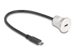 USB-kaabel DeLOCK 88183 0,3 m USB-C must h&otilde;bedane