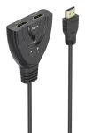 Hama 4K HDMI 2x1 &uuml;mberl&uuml;liti, 2x HDMI pistikupesa - 1x HDMI pistik