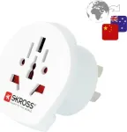 Skross 1.500222-E reisiadapter CA W -> AUS/CHINA (1.500222-E)