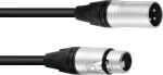 PSSO XLR 3-kontaktiline kaabel 1,5 m Neutrik-&uuml;hilduvate pistikutega