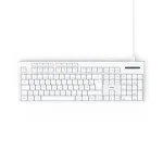 Hama CK-200 klaviatuur Kodu/Kontor USB QWERTZ Saksa Valge