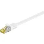 Wentronic Goobay - Paranduskaabel - RJ-45 (I) RJ-45 (I) - 30,0 m - SFTP, PiMF - Cat.7 toores kaabel - pressitud, halogeenivaba - valge (91101)