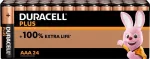 Duracell BATT.PLUS AAA, 24er-Pack &uuml;hekordne leelispatarei