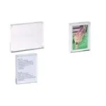 Maul Bilderrahmen (B)150 x (T)24 x (H)115 mm, glasklar aus Acryl, im Hoch- oder Querformat nutzbar