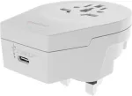 Skrossi universaaladapter &ndash; Maailmast &Uuml;hendkuningriiki USB-C&trade; PD (64715)