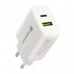 USB-C laadija everActive SC-370Q 25W QC3.0 USB kiirlaadimine