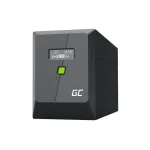 Katkematu toiteallikas UPS liiniinteraktiivne Green Cell 1,5 kVA / 1050 W, 5 vahelduvvoolupistikut, Puhas siinuslaine, AVR, USB, Torn, Must