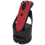 Durascan D720 lineaarne v&ouml;&ouml;tkoodi+QR-koodi lugeja punane + laadimisdokk