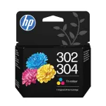 HP 302/304 kolmev&auml;rviline originaaltindi kassett. V&auml;rvilise tindi lehek&uuml;ljetootlus: 100 lehek&uuml;lge, Tr&uuml;kiv&auml;rvid: ts&uuml;aan, magenta, kollane, Kogus pakendis: 1 tk