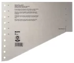 Leitz 16510085 vaheleht t&uuml;hi vaheleht kartong hall