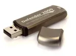 Kanguru Defender 2000 FIPS 140-2 sertifitseeritud, 16 Gb USB-m&auml;lupulk USB Type-A 2.0 Pruun