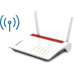 Karp FRITZ 6850 LTE traadita ruuter Gigabit Ethernet kaheriba (2,4 GHz / 5 GHz) 4G Valge