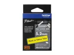 Brother HSe-611E kuumakahanetor, 5,2 mm x 1,5 m, must kollasel