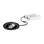 Brumberg 39353083 DAMITA LED s&uuml;vistatavate valgustite komplekt, &uuml;mar, must, 6 W, 230 V, 3000 K (830), IP65, faasil&otilde;ikega h&auml;mardatav, p&ouml;&ouml;ratav