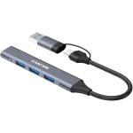 CANYON DS-02 4-in-1 USB-A/C jaotur, hall
