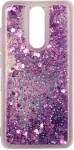 Evelatus Xiaomi Redmi 8 Shining Quicksand Case Purple