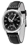 ZENO MAN 6662-7004Q-G1 Swiss Quartz Men's Watch 42mm Black Dial Leather Strap