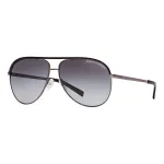 ARMANI EXCHANGE AX2002-60992V Unisex P&auml;ikeseprillid - Matt Must Metallraam Tumehalli Peegel H&otilde;bedaste L&auml;&auml;tsedega