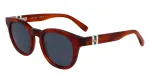 Lacoste L6006S-218 meeste p&auml;ikeseprillid, Havana raam, hallid l&auml;&auml;tsed, 49 mm
