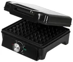 Adler AD 3088 vahvlik&uuml;psetaja 2 suurele vahvlile, 1600 W (max 2000 W), mittenakkuvad plaadid, reguleeritav temperatuur, must (AD 3088)